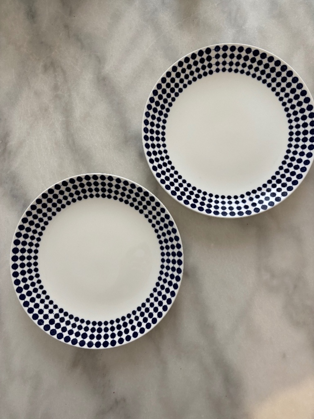 Gustavsbergs Porslinsfabrik Adam plate Set of 2